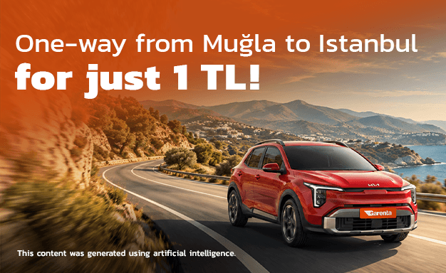 One-Way Fee from Muğla to Istanbul: Just 1 TL!