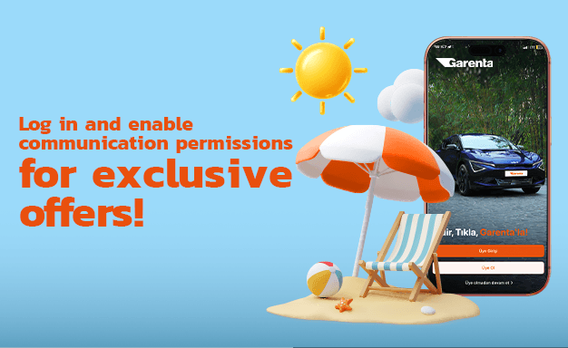 Log in and enable communication permissions to take advantage of exclusive offers for you!
